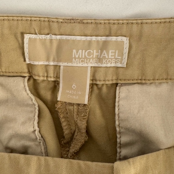 Michael Michael Kors Size 6 Tan Chino Shorts - Picture 6 of 7